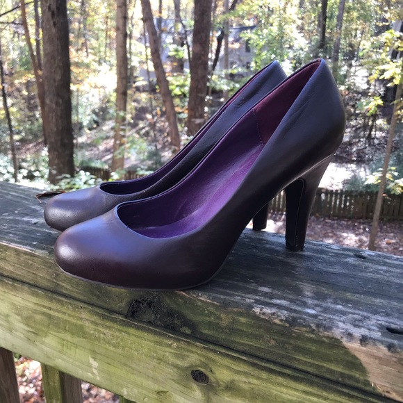 Steve Madden Size 9 Brown Leather Heels - Picture 7 of 8
